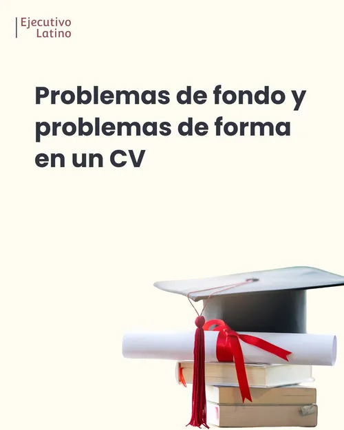 Sección que separa los problemas profundos que puede tener alguien en su cv en comparación con los que son fáciles de resolver